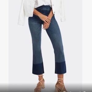 Spanx Cropped Flared Jeans Size Small